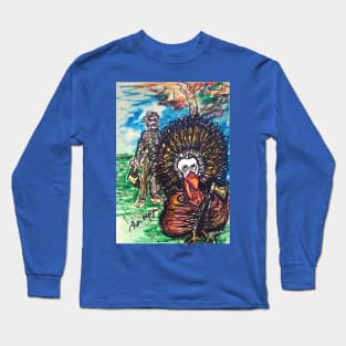 Who's Going Turkey Hunting This Thanksgiving Long Sleeve T-Shirt